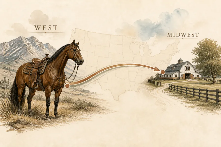 Western Horse Connection West to Midwest market opportunity